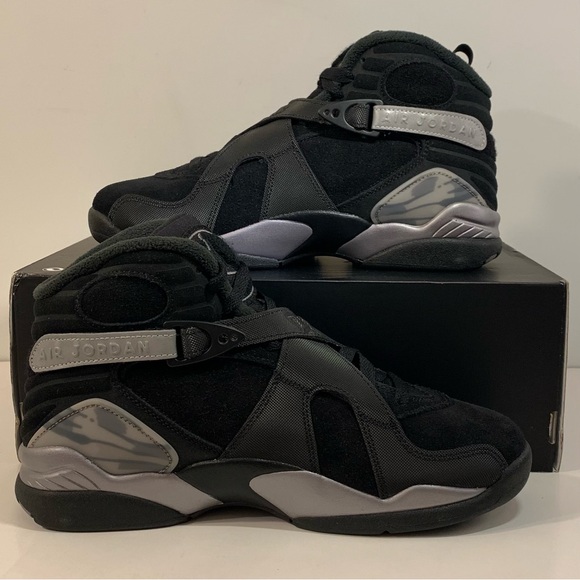 [NEW] AIR JORDAN 8 RETRO WINTERIZED GUNSMOKE MENS SHOES SIZE 7.5 [NO LID ON BOX] - Picture 3 of 8
